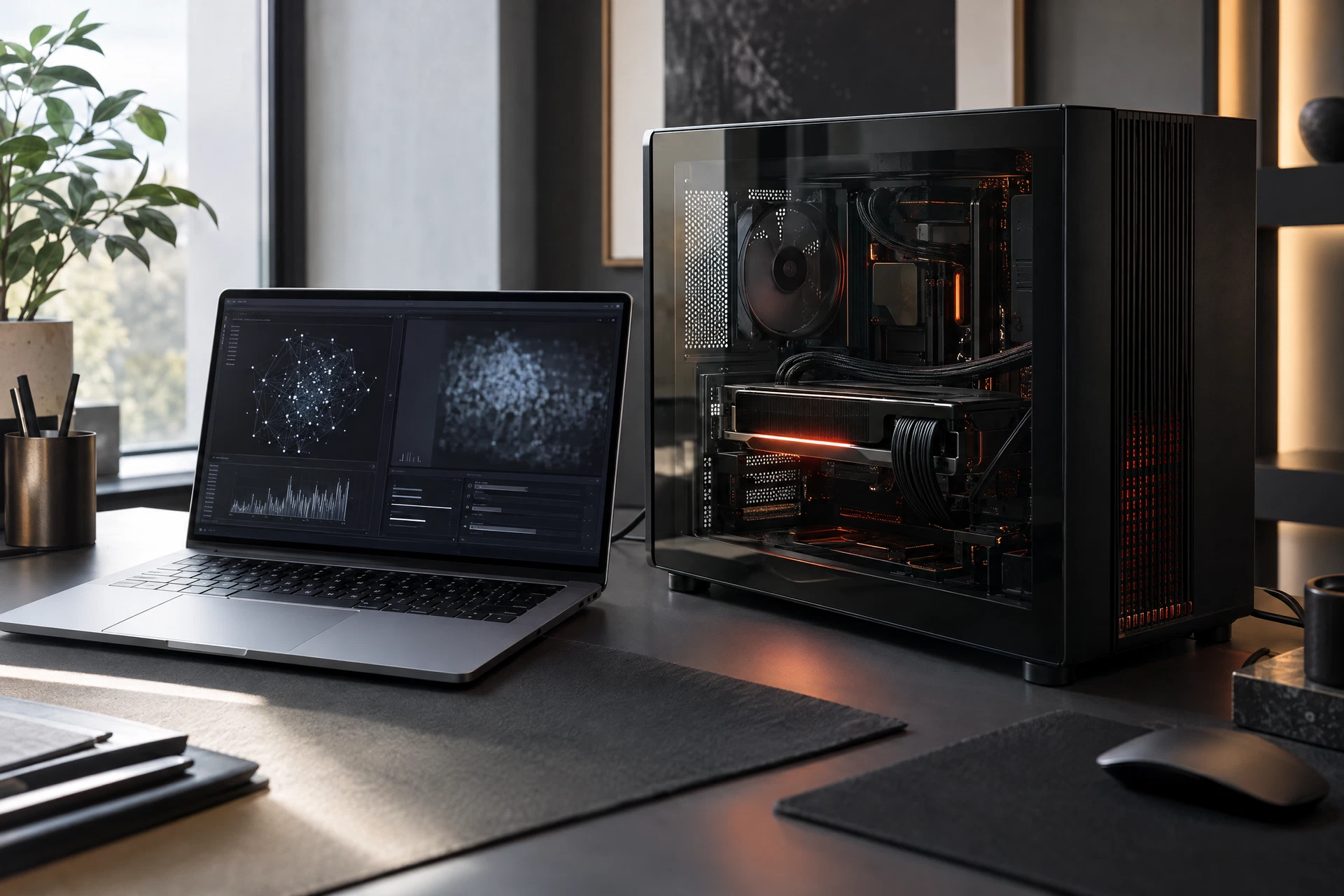 Workstation e notebook per sperimentare modelli AI su hardware locale