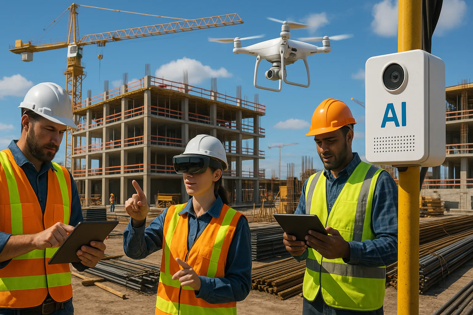 Soluzioni di intelligenza artificiale per edilizia e cantieri