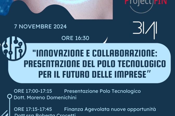 Invito al Convegno su Finanza Agevolata e Intelligenza Artificiale – Presentazione Nuova Sede Operativa!